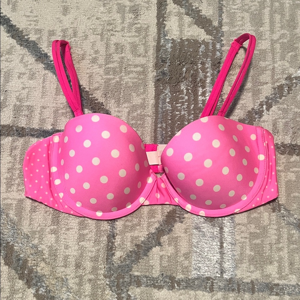 Victoria's Secret Pink Polka Dot Bra